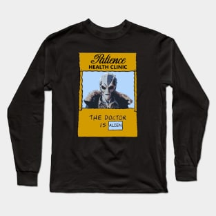 Resident Alien - The Doctor Is Alien Long Sleeve T-Shirt